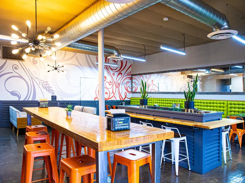 7th Ave Interior Dining