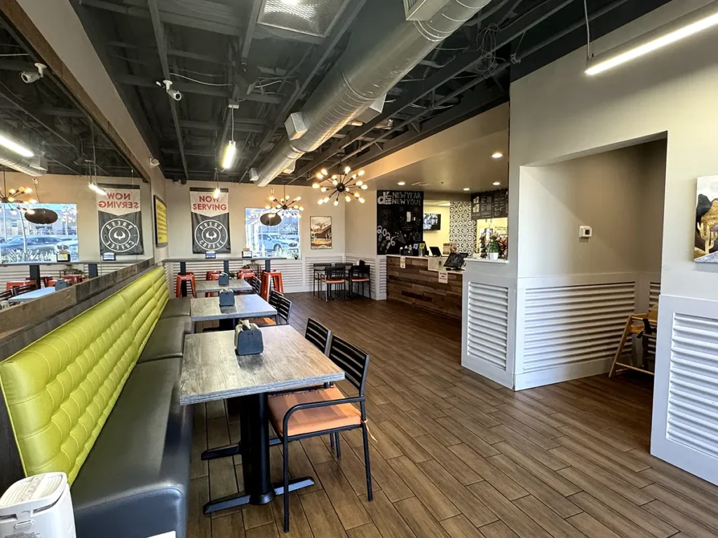 Ancala Interior of D'Lite Healthy on the Go space